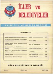 İller Ve Belediyeler Dergisi kapak görseli