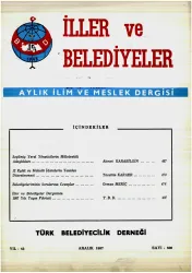 İller Ve Belediyeler Dergisinin Yayın Fihristi kapak görseli