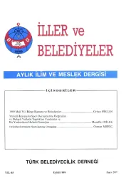 İller Ve Belediyeler Dergisi kapak görseli