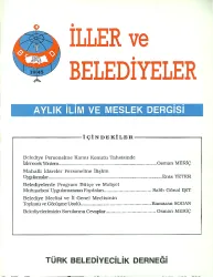İller Ve Belediyeler Dergisi kapak görseli