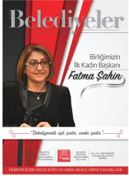 Birliğimizin İlk Kadın Başkanı Fatma ŞAHİN kapak görseli